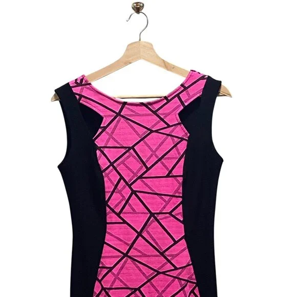 Joseph Ribkoff Sheath Dress Pink Size 8 - Picture 5 of 14